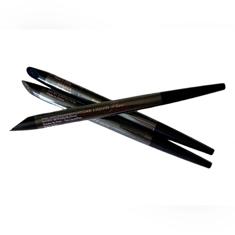 💎 Shades By Shan The Liquid Pen Eyeliner Black Onyx New Full-Size